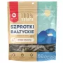 Šunų skanėstai MACED Sprats 85 g — žuvies užkandis suaugusiems šunims, baltymų 49% riebalų 38%, be konservantų ir glitimo