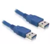 USB laidas DeLOCK USB 3.0-A vyriškas/vyriškas – 1 m