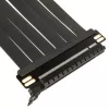 Kolink PCI Express 5.0 x16 į x16 pakėlimo kabelis, 180 laipsnių, juodas - 30cm