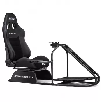 Lenktyninio simuliatoriaus kabykla Next Level Racing GTRacer 2.0 Juoda reguliuojamas sėdynės rėmas