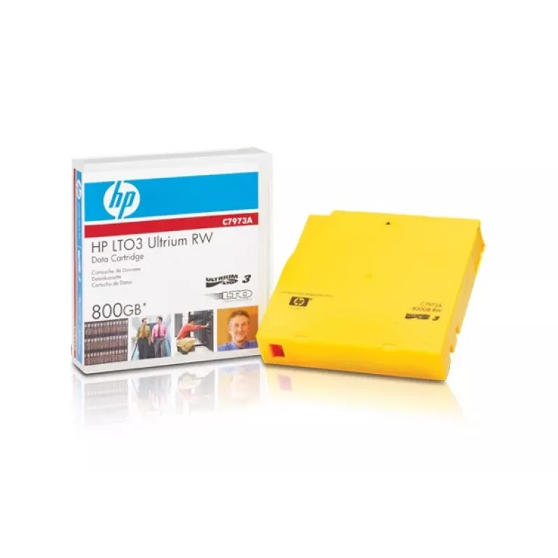 Hewlett Packard Enterprise HPE Ultrium RW duomenų kasetė - LTO Ultrium 3 - 400GB / 800GB - auksinė - skirtas ProLiant DL360p Gen8, StorageWorks SB1760, StorageWorks 1/8 G2 Tape Autoloader
