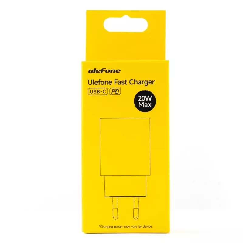 UleFone įkroviklis 20W USB maitinimo adapteris UF-CHAR-20WR mobiliesiems įrenginiams, 20 W išvestis