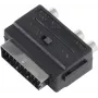 Jungčių adapteris SCART 3xRCA ShiverPeaks BS94034