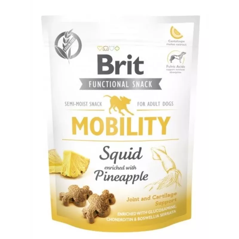 BRIT Functional Snack Mobility Squid - gardėsis šunims - 150g