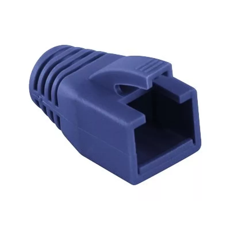 Logilink | RJ45 kištuko reljefinis gaubtelis, 8,0 mm (50 vnt.) | MP0035B | Mėlyna