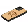 Apsauginis telefono dėklas Man and Wood, skirtas iPhone 12 mini — vaikiškas žuvies dizainas