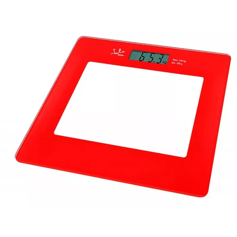 Elektroninės asmeninės svarstyklės JATA 290 Square raudonos