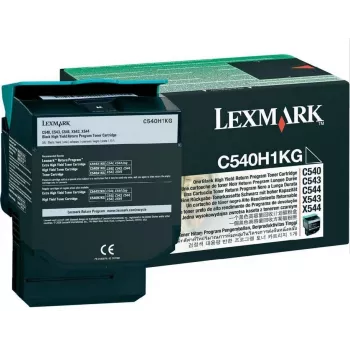 Lexmark HY juodas dažų kasetė LCCP C540 2500 psl.