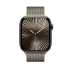 Band Apple 46mm Natural Milanese Loop M/L Titanium
