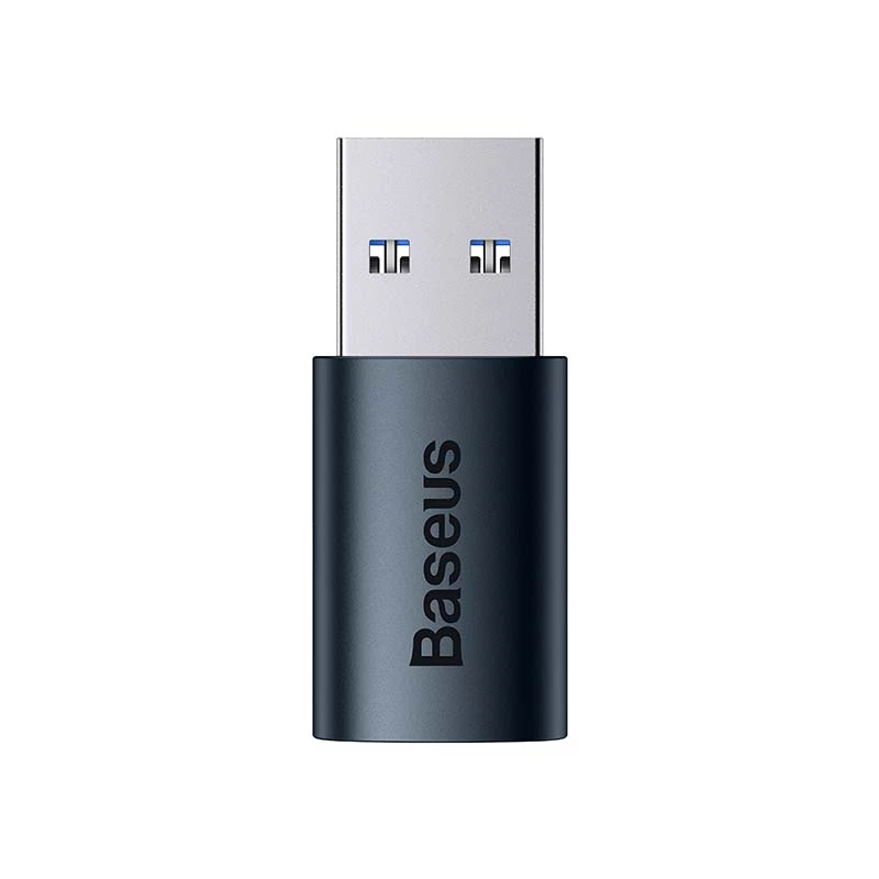 „Baseus Ingenuity“ USB-A į USB-C adapteris OTG (mėlynas)