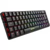 Sharkoon PureWriter W65 klaviatūra, žaidimams, belaidė RF, QWERTZ, vokiška, juoda