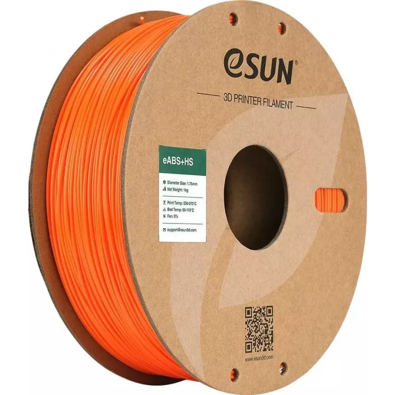 EABS 1,75mm ORANŽINĖ 1kg ESUN 3D FILAMENTAS (eABSP175O1)