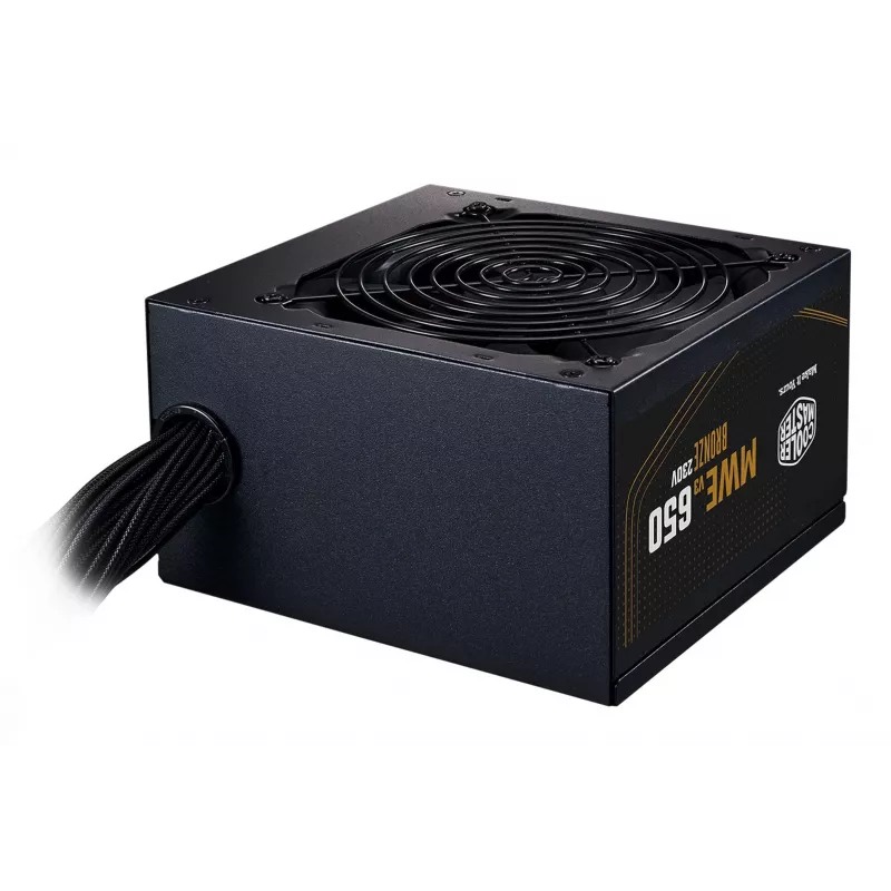 Cooler Master MWE Bronze 650 V3 230V kompiuterio maitinimo blokas 650 W 24-pin ATX ATX juodas