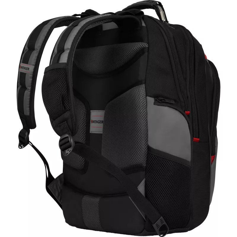 Wenger/SwissGear 600639 nešiojamojo kompiuterio dėklas 43,2 cm (17) Kuprinės dėklas Juoda, Pilka