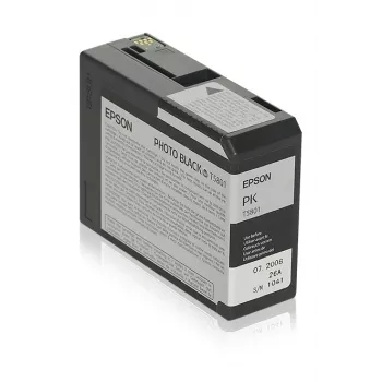 Epson Singlepack Photo Juoda T580100, Photo Juoda, Dažų pagrindo rašalas, 80 ml, 1 vnt.