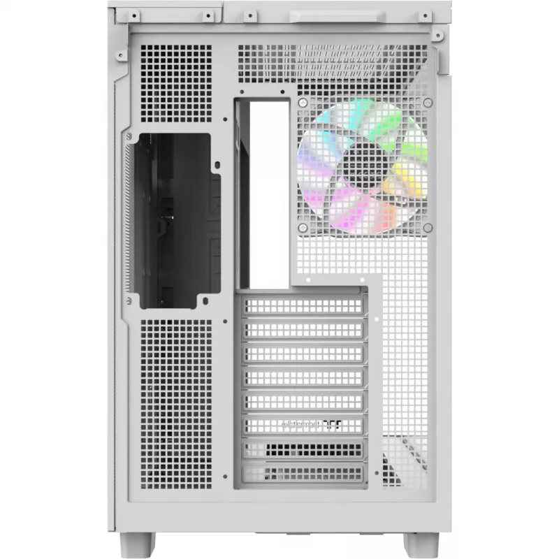 PC korpusas Thermaltake View 380 XL WS ARGB Snow White — Midi Tower, ATX palaikymas, su langu