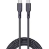 AUKEY CB-KCC101 Nailoninis USB C - USB C kabelis, 1 m