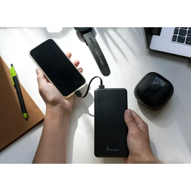 Nešiojamoji išorinė baterija Extralink EPB-078B 10000mAh