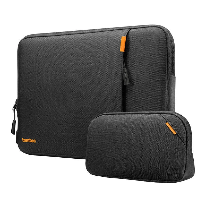 Nešiojamojo kompiuterio dėklo rinkinys 14 inch Tomtoc Defender-A13 (juodas)