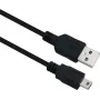 USB laidas helos 288316 — USB A kištukas į Mini-USB B 2.0, 3 m ilgio