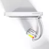 AIO vandens aušintuvas “Montech Hyper Flow ARGB 240 mm” baltas — 240 mm radiatorius, ARGB apšvietimas, balta apdaila