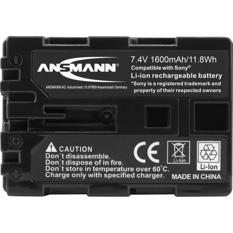 ANSMANN A-Son NP FM 500 H - Kameros baterija Li-Ion 1500 mAh (5044503)