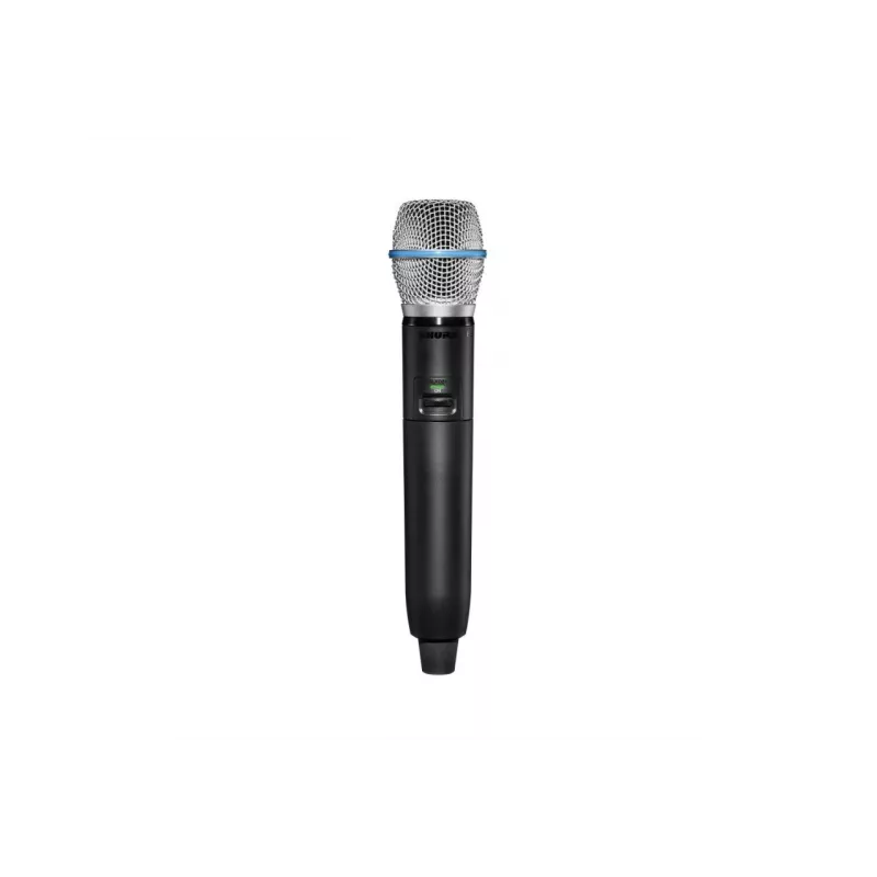 Shure GLXD2+/B87A-Z4 - DUAL BAND skaitmeninis rankinis belaidis siųstuvas su Beta87A galvute