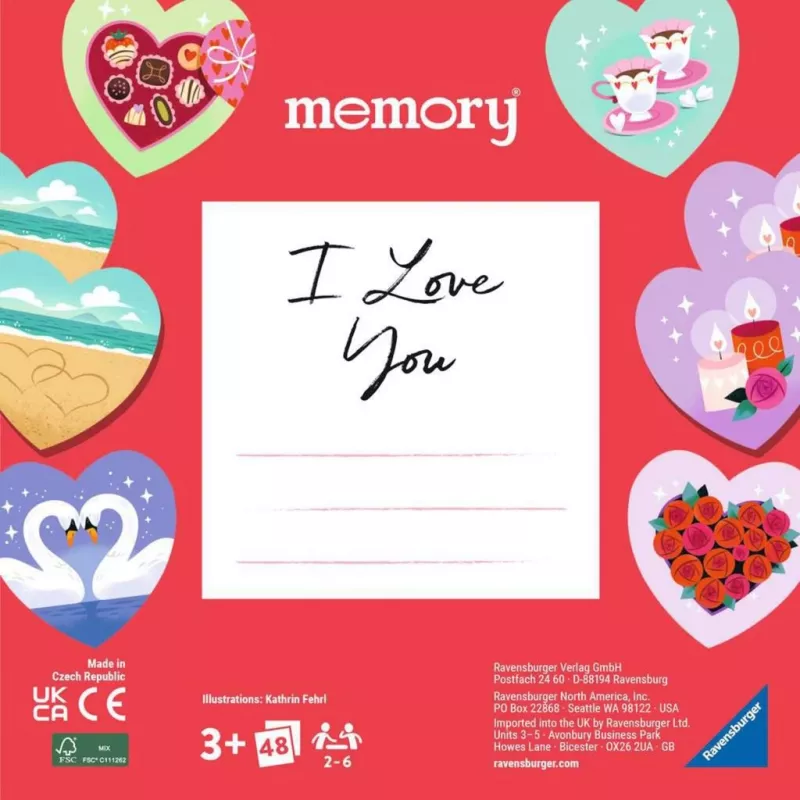 memory moments - I love you, Atminties žaidimas