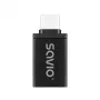 Savio AK-80 vaizdo kabelio adapteris 0 m USB Type-A USB Type-C juodas