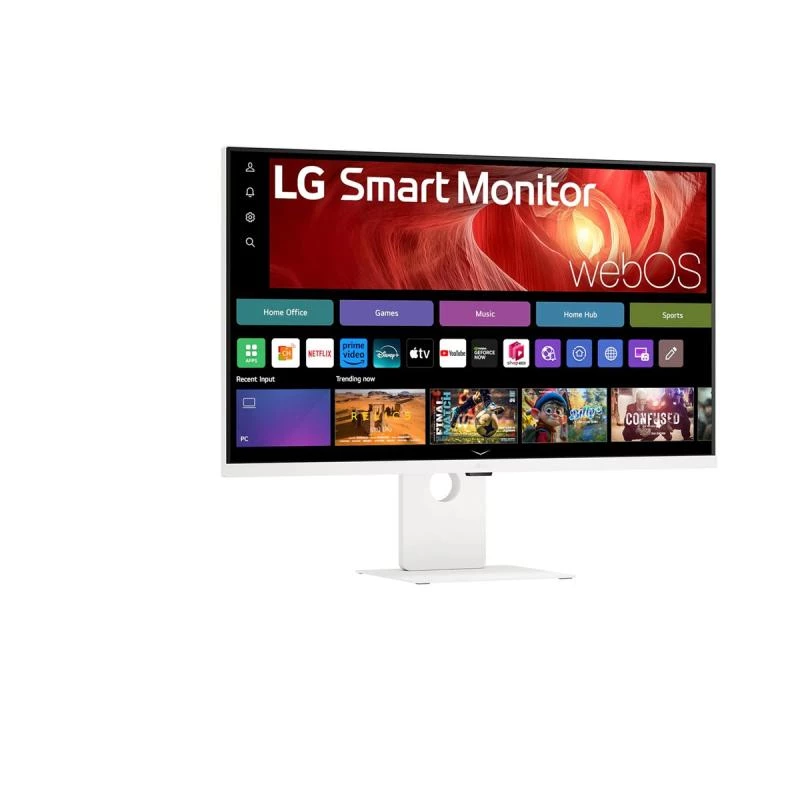 Kompiuterio monitorius LG 37U730SA-W.AEU 37 colių (94 cm) 4K UHD IPS LCD, 3840×2160, 5 ms, baltas, VESA, USB šakotuvas, garsiakalbiai