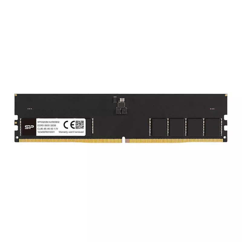Silicon Power SP016GBLVU560F02 atminties modulis 16 GB DDR5 5600 MT/s 1 x 16 GB 288 kontaktų DIMM ECC CL46