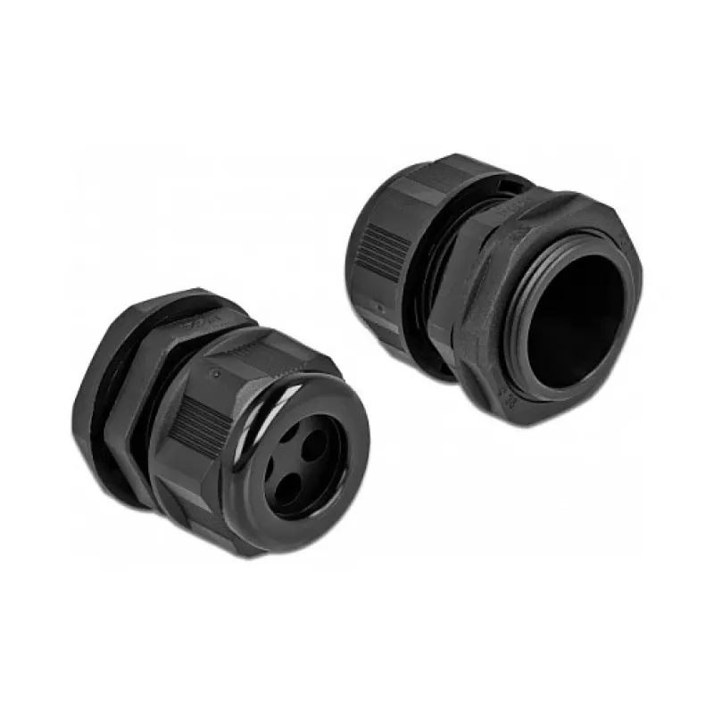 Kabelio sandariklis DeLOCK 60381 juodas plastikinis 2 vnt.