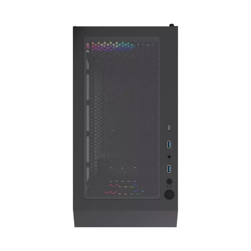 Gembird CCC-FC-900ARGB Gaming kompiuterio korpusas Fornax 900, ATX, juodas