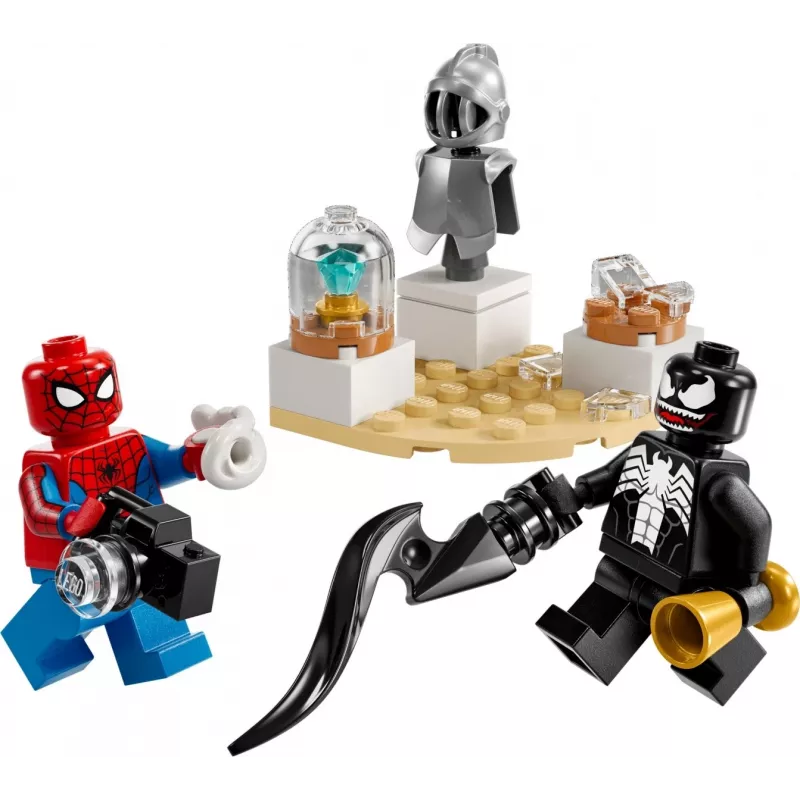 Konstruktorius LEGO Venomo muziejaus apiplėšimo polibagelių rinkinys 30707 — „Marvel Super Heroes“, mažas kolekcinis žaidimų rinkinys