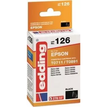 Edding 18-126 spausdintuvo eksploatacinė medžiaga, juoda