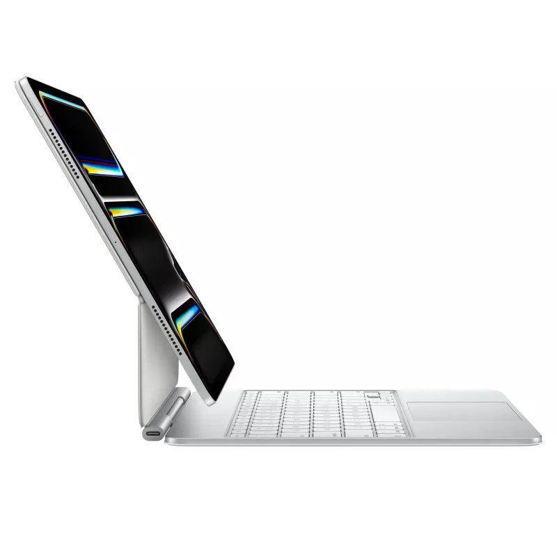 Apple Magic klaviatūra for iPad Pro 13-inch M4 German White QWERTZ Trackpad