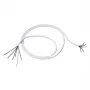 Kabelis Bachmann H05VV-F 5G 2,5 mm² baltas 3 m