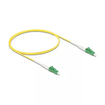 DeLOCK InfiniBand šviesolaidinis kabelis 1 m LC LC/APC Geltonas
