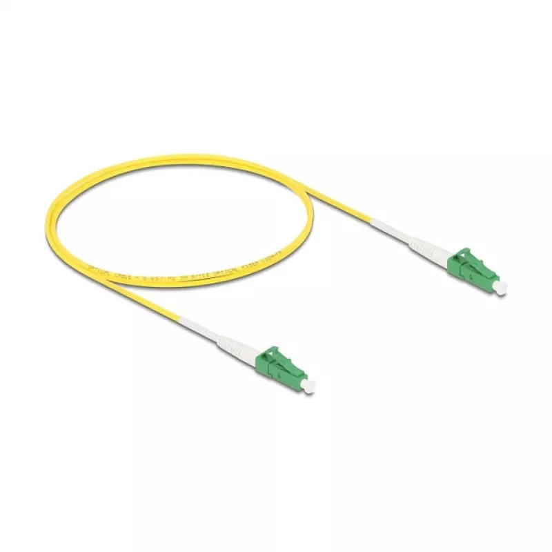 DeLOCK InfiniBand šviesolaidinis kabelis 1 m LC LC/APC Geltonas