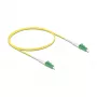 DeLOCK InfiniBand šviesolaidinis kabelis 1 m LC LC/APC Geltonas