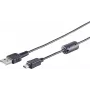 USB 2.0 A – Mini 2.0 12 kontaktų kabelis ShiverPeaks 1,5 m (modelis 77372)