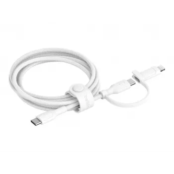 USB laidas Belkin BoostCharge Pro 1,5 m USB C USB C/Lightning baltas