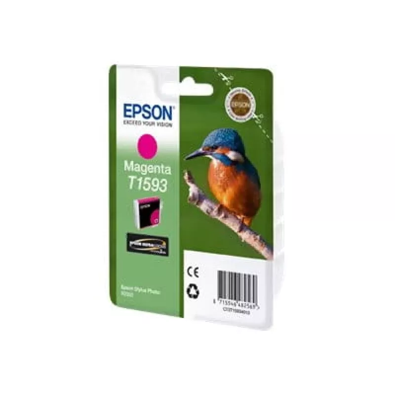 Epson T1593 Magenta, Magenta, pigmentinis rašalas, 17 ml, 1 vnt., 1200 puslapių
