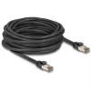 Delock 80244 eterneto komutacinis kabelis juodas
