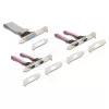 Vidinė Mini PCIe sąsajos plokštė DELOCK 95279 — nuoseklioji priegloba, Mini PCIe išvestis, RS-232 palaikymas, 460,8 Kbit/s, FIFO 256 B, 30 × 51 × 10 mm
