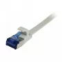 Synergy 21 komutacinis kabelis RJ45, CAT6A 500 MHz, 0,5 m, pilkas, U/FTP, plokščias, TPE (Superflex), AWG32, Synergy 21 – kabelio tipas U/FTP – laidų poros folija ekranuotos