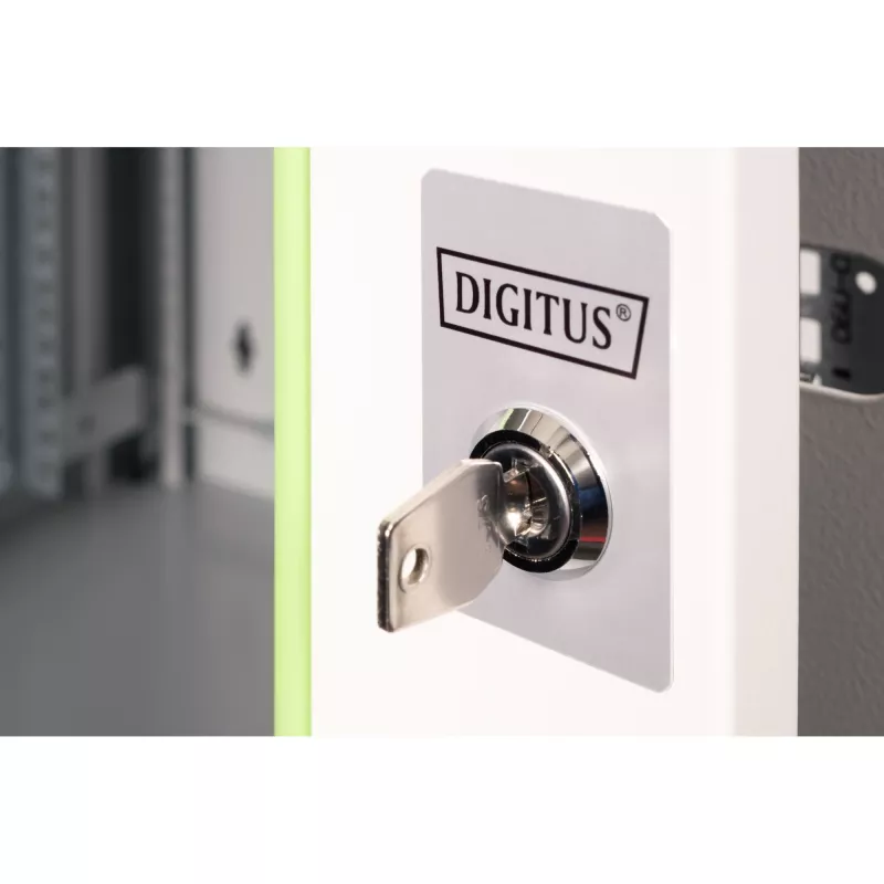Prie sienos montuojamas stovas Digitus DN-19 12-U Unique Series 600x450 mm