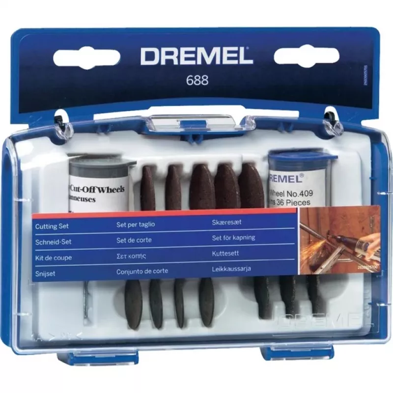 Dremel 688 - Metalas - Plastikas - Ruda - Pilka (26150688JA)