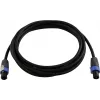 Garsiakalbio kabelis PSSO 4x2,5 mm², 5 m, juodas