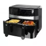 Karšto oro gruzdintuvė Emerio AF-126672.4 9 L Dviguba 2400 W Juoda